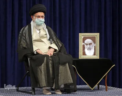 مراسم عزاداری اربعین حسینی با حضور رهبر انقلاب