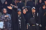 اجتماع دختران دهه هشتادی در گذر فرهنگی چهارباغ‎