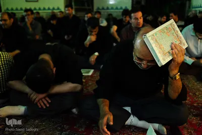 مراسم احیای شب بیست و سوم ماه مبارک رمضان در مهدیه بزرگ تبریز