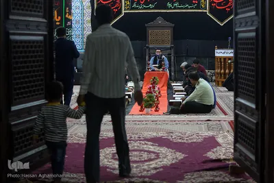 کاروان قرآنی انقلاب در حسینیه حضرت ابالفضل(ع) کوی هدایتی بندر لنگه