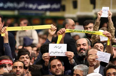 دیدار هزاران نفر از قشرهای مختلف مردم آذربایجان شرقی با رهبرانقلاب