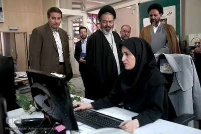 بازدید حجت‌الاسلام والمسلمین سیدعبدالفتاح نواب، نماینده ولی فقیه در امور حج و زیارت و سرپرست حجاج ایرانی از ایکنا