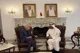 حضور رئیس بنیاد ایران‌شناسی در سفارت دولت قطر در ایران