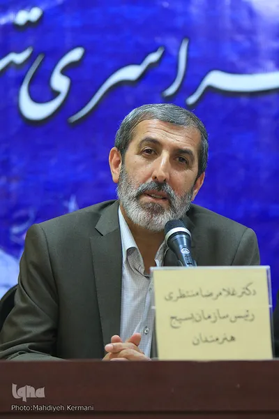دکتر غلامرضا منتظری رئیس سازمان بسیج