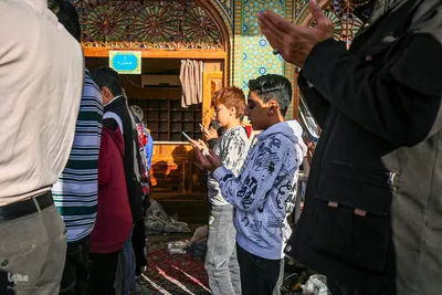 نماز عید فطر در حرم شاهچراغ (ع)