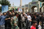 تشییع پیکر شهید «حسین سامی‌مقام» در اصفهان