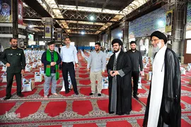 رزمایش مواسات و کمک مومنانه در اهواز