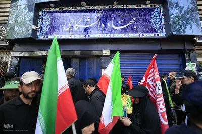موکب جهاددانشگاهی میزبان عزاداران تشییع رهبر شهید انقلاب