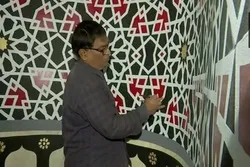Dua Dekade Kaligrafi Ayat-Ayat Alquran; Pesan Perdamaian Seniman Hindu untuk Umat Muslim