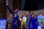 اختتامیه بخش آقایان مسابقات قرآن اوقاف در قزوین