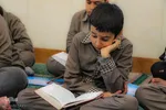 کرسی تلاوت قرآن کریم دانش آموزی در ملایر