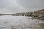 آشتی اصفهان با برف