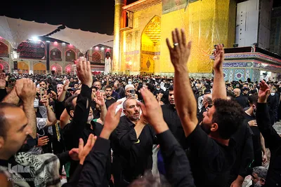 حرم مطهر اميرالمومنين علی(ع) در آستانه اربعین حسینی
