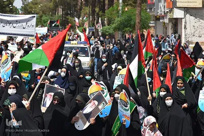 راهپیمایی روز قدس در بیرجند