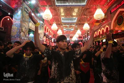 عزاداری شب اربعین در کربلا