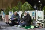 حال و هوای شب ۱۹ رمضان در گلستان شهدای اصفهان