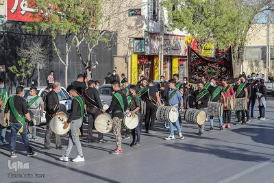 راهپیمایی و سوگواری "عاشقان باب الحوائج" در سومین حرم اهل بیت (ع)