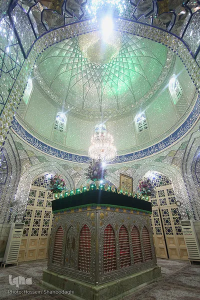 آیین غباررویی ضریح امامزاده موسی مبرقع