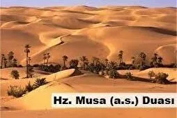 Həzrət Musanın (ə) dua prinsipindən istifadə etməsi