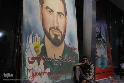 مراسم سوگواری دهه فاطمیه در معراج شهدا‎‎