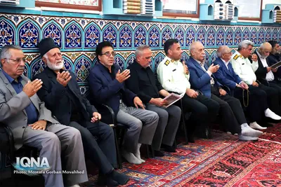 مراسم بزرگداشت اربعین قائد شهید امت حضرت آیت الله سید علی خامنه ای در اهر 
