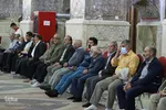 مراسم بزرگداشت شهدای مدافع امنیت فارس در حرم سیدعلاءالدین حسین(ع)شیراز