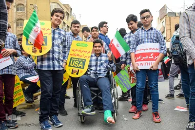 راهپیمایی ۱۳ آبان در خوزستان