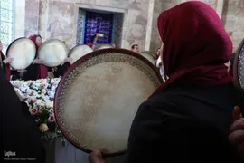 آیین گلباران آرامگاه سعدی