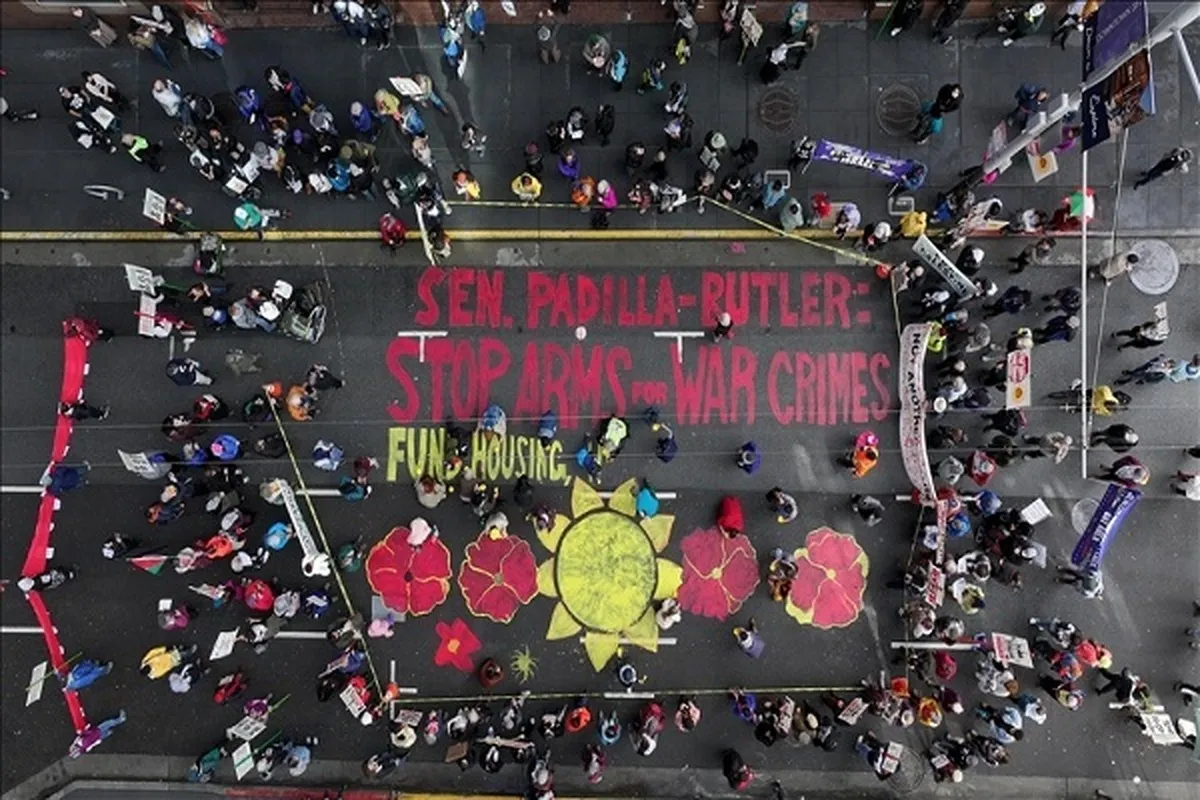 San Francisco Rally Urges End to US Support for Israel’s Gaza War