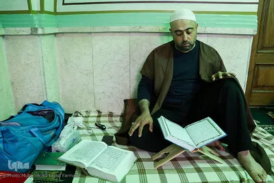 مراسم معنوی اعمال ام داود در حرم عبدالعظیم الحسنی(ع)