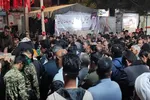 تشییع پیکر شهید «محمود رشنو» در جمع مردم رومشکان