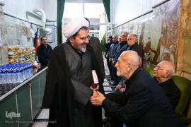 مراسم ترحیم همسر مرحومه استاد مظاهری