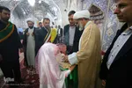 غبارروبی آستان مقدس امامزاده حمزه(س)