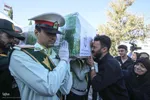 تشییع پیکر شهید امنیت در شیراز‎