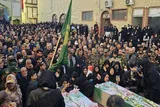 عکس | حضور پرشور مردم گرگان در تشییع شهدای گمنام دفاع مقدس