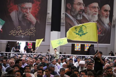 مهاجرین افغانستانی مقیم استان فارس در سوگ رهبر شهید امت
