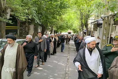 عزاداری خیابانی مردم ماکو در سالگرد عروج امام خمینی(ره)‎