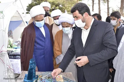 افتتاح نمایشگاه توانمندی‌های همسران طلاب خراسان‌جنوبی