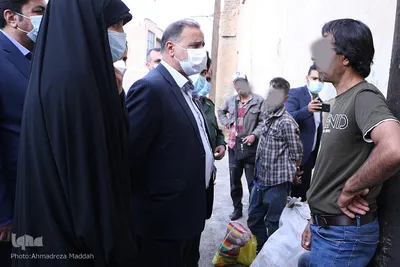بازدید مسئولان شهری از مکانهای تجمع معتادین متجاهر در بافت تاریخی فرهنگی شهر شیراز‎‎