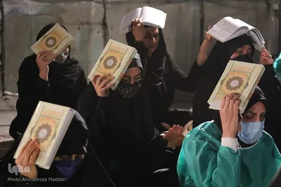 قرار بندگی؛ احیای شب ۲۱ رمضان در بیمارستان حضرت علی اصغر(ع) شیراز
