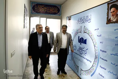 بازدید دکتر طیبی از خبرگزاری ایکنا