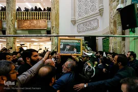 مراسم وداع با پیکر آیت الله هاشمی شاهرودی