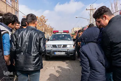 سقوط هواپیمای جنگی در تبریز