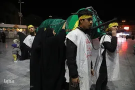 حال و هوای حرم بی بی حضرت معصومه(س) در شب شهادت پدر بزرگوارشان