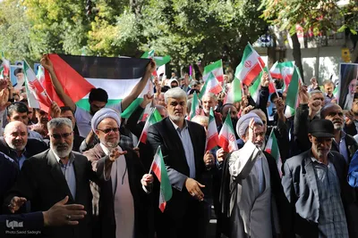 راهپیمایی بشارت نصر در تبریز
