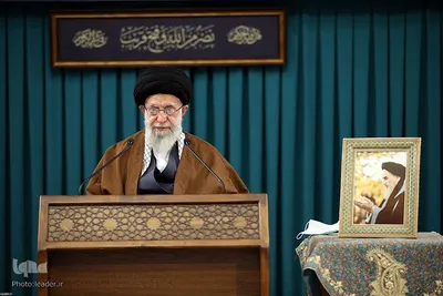 سخنرانی تلویزیونی رهبر انقلاب اسلامی به‌مناسبت روز جهانی قدس