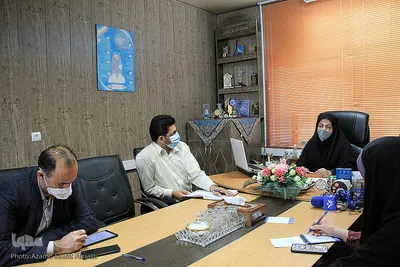 نشست خبری سعیده بهادر زاده معاون آموزش ابتدایی اداره کل آموزش و پرورش استان یزد