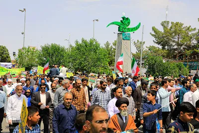 راهپیمایی روز جهانی قدس در بیرجند