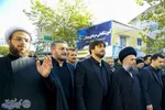 تشییع پیکر پاک ۱۱ شهید گمنام دوران دفاع مقدس  در ساری