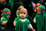 حسینیه ایران؛ سوگواره شیرخوارگان حسینی در حرم شاهچراغ